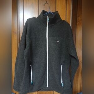 2117 Of Sweden Women Dark Gray Full-Zip Jacket with Logo